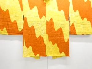 絞り壷垂れ模様羽織